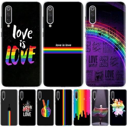 Love is love Gay Lesbian LGBT Phone Case for Xiaomi Note 10 Mi 11 9 8 CC9 5X 6X A1 A2 A3 9T 10T Lite Pro Poco F1 X3 NFC F3 Cover