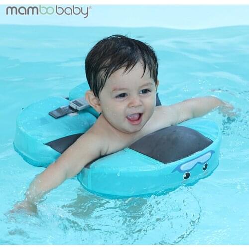Non-Inflatable Solid Baby Float Swimming Ring Swim Float Neck Ring Pool Toys Swim Trainer for Boys and Girls 3-10 months