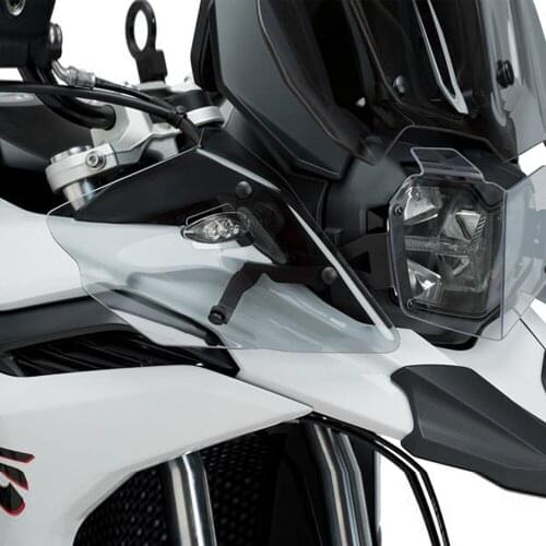 For BMW R1250GS R1200GS LC Adventure F850GS F750GS Motorcycle Turn Signal Wind Deflector Windscreen Windshield Bracket 2013-2021