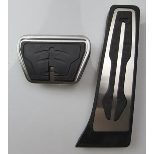 TTCR-II Gas Fuel Brake Footrest Pedal Plate Pad AT For BMW New 1 2 3 4 5 6 7 series GT X3 X4 X5 X6 Z4 F30 F31 F34 LHD
