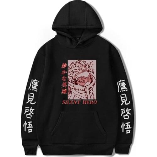 Cosplay costume Hawks My Hero Academia Hoodie Men Women Sweatshirts Keigo Takami Anime Clothes Boy kid Streetwear Autumn Winter