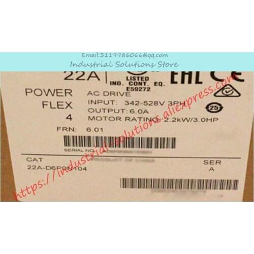 New 22A-D6P0N104 22A-D6PON104 Industrial Control Frequency Converter