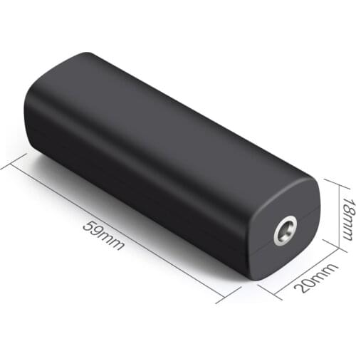 Plastic -Audio Cable Clear Sound Filter 3.5mm Aux Anti-interference Portable Noise Isolator Ground Loop Black Car L41E