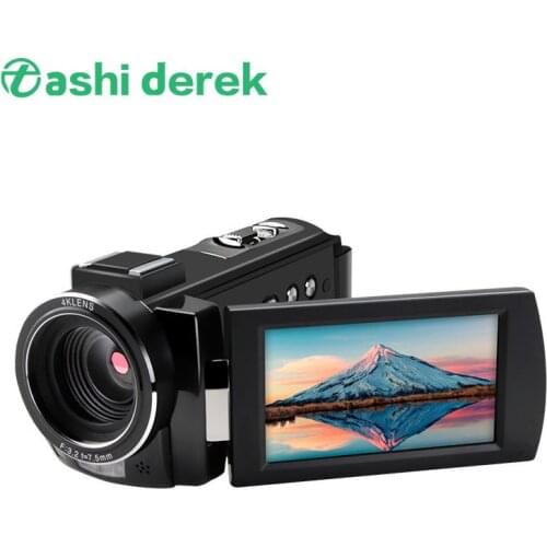 Professional Digital Camera APP Remote Control IPS Full HD Touch Screen Camcorder with Microphone Night-vision Portable Outdoor