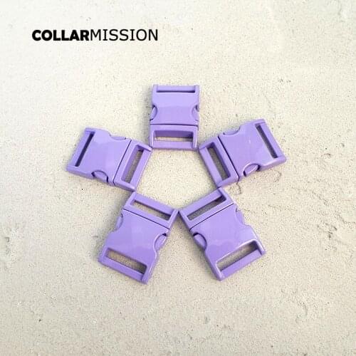 Retailing violet metal buckle quick side release for garment bag dog accessories 20mm sewing DIY dog collar accessory CCK20V