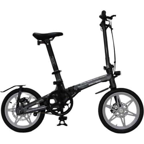 New electric bike magnesium alloy foldable electric bicycle ultralight lithium battery e bicycle 16 inch 36V 200W city e bike
