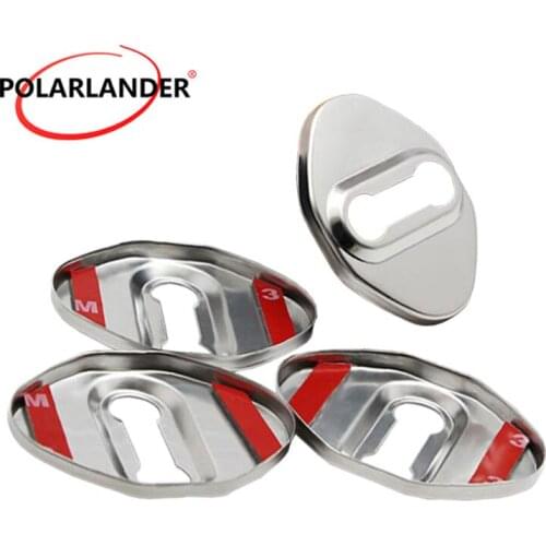Car styling For Honda CRV/Civic/jade/ SPIRIOR/Fit/Accord/Odyssey Car door lock cover 4 pcs stainless steel