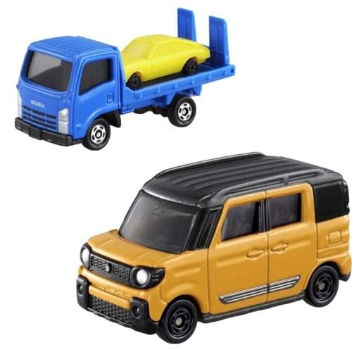 TAKARA TOMY TOMICA Alloy Model Cars Toys Suzuki Alto Vitra Transportation Engineering Car Gifts For Boys