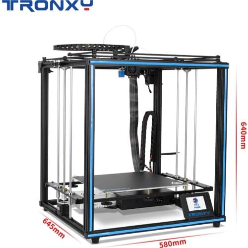 TRONXY 2021 New 3D Printer Manufactuer 3д принтер X5SA Home DIY Kit Printing 330*330mm*400mm With touch screen and auto leveling