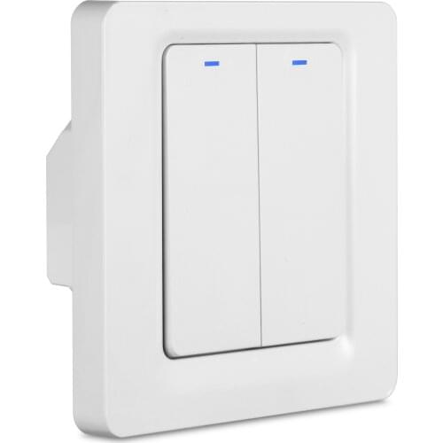 WiFi Smart Light Switch Push Button Remote Control Works with Alexa Google Home for Voice Control