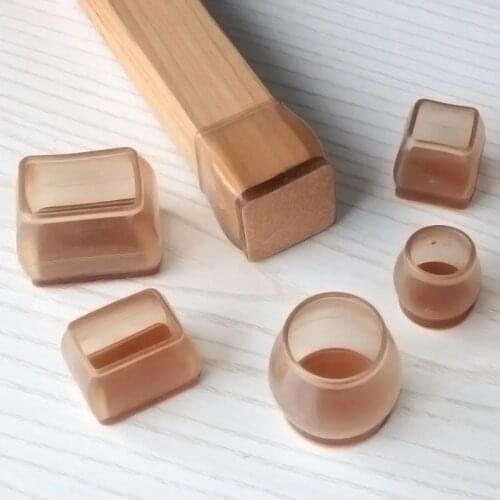 24 Pieces/Lot Table Chair Foot Pad Thickened Chair Foot Cover Table Leg Protective Cover Wear-resisting Table Leg Protector