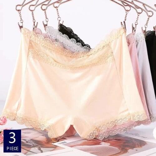 Pluse Size Womens Underpants Safety Short Pants Boyshort Shorts Under Her Skirt Safety Leggins Seamless Intimates Panties A12