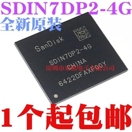 100% New&original SDIN7DP2-4G BGA153 SDIN7DP2-4 In Stock