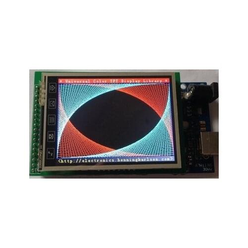 2.8 inch TFT LCD Module with Touch Panel for Mega2560 Board (Without Mega2560 Board)