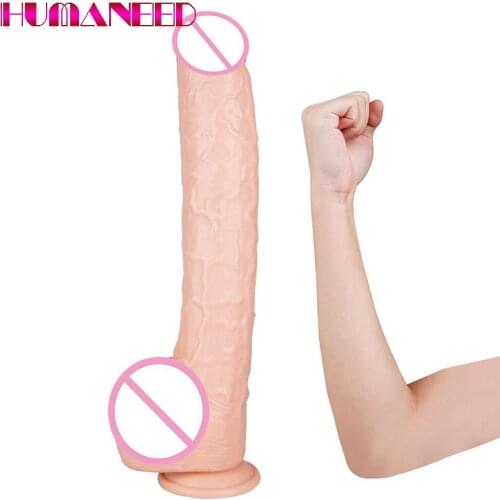 41*7cm Super Long Huge Dildo Suction Cup Realistic Penis Large Strap-on Dick Cock Lesbian Sex Toys For 18+ Adults Women Giant