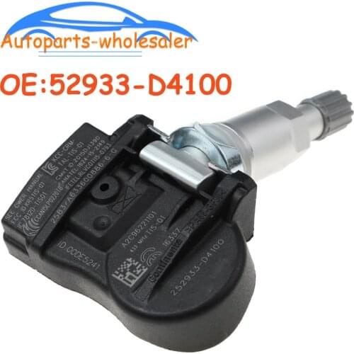 Car 52933-D4100 52933D4100 TPMS Tire Pressure Sensor For 2015-2022 Hyundai ELANTRA 2019 I30 FASTBACK KIA OPTIMA NIRO