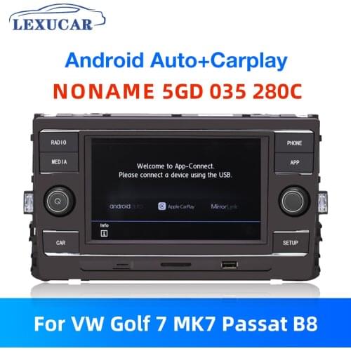 Android Auto Car Radio Original NONAME 5GD035280C Carplay MirrorLink MQB For VW Lamando GOLF MK7 Passat B8 Tiguan L New Octavia