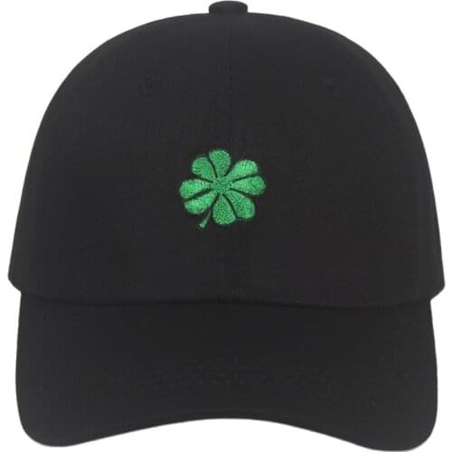 High Quality Snapback Four clover Embroidery Cotton Baseball Cap for Men Women Snapback Caps Fashion Hip Hop dad Hats Gorras