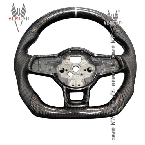 Private custom carbon fiber steering wheel for vw golf mk7/7.5 gti/r