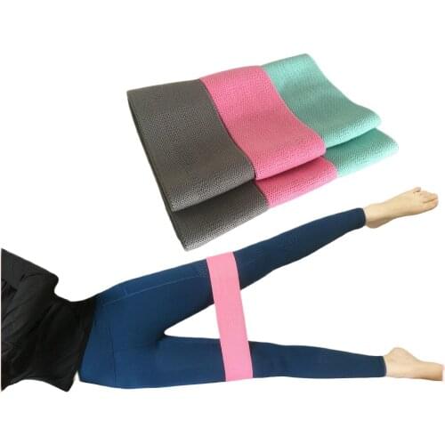 Yoga Resistance Bands Latex Non Slip Elastic Hip Ring Resistance to Buttocks Fitness Squat Resistance Circle Yoga Stretch Band