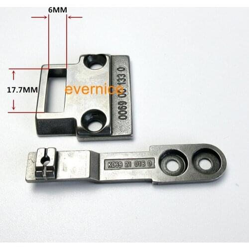 Throat Plate & Feed Dog 069 001330+69 210180 For Durkopp Adler 69 Sewing Machine