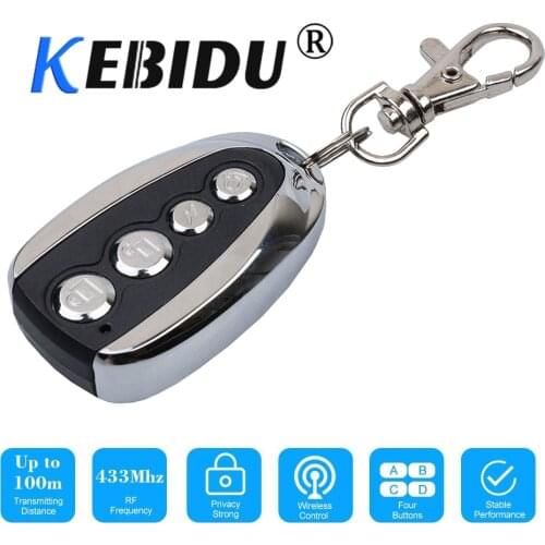 Kebidu New 433Mhz For Car Rolling Code Remote Duplicator Garage Door Remote Control Opener Electric For Home