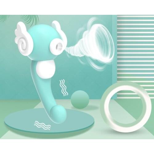 New-style YY Horse Electric Multi-speeds 4 IN 1 Sucking Female Sex toy Vibrator Cute and Energetic Seahorse for Pussy Coming