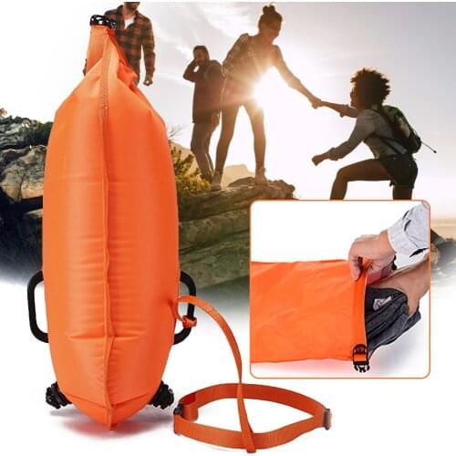 Outdoor swimming buoy multifunctional swimming drifting bag swimming float waterproof PVC life buoy water sports