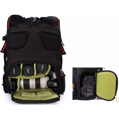 Bag C3050 Men Women Backpack For Camera Digital Shoulders Large Capacity Backpack for Canon Nikon SLR Camera Bag CAREELL