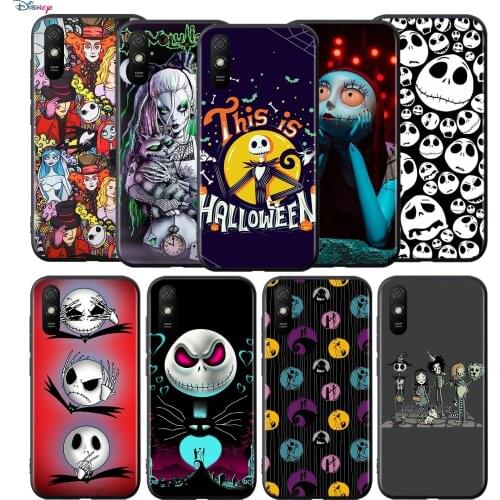 Silicone Cover Jack Skellington Before Christmas For Xiaomi Redmi 9T 9 9C 9A 9AT 9i 8 8A 7 6 Pro 7A 6A 5 5A 4X Plus Phone Case