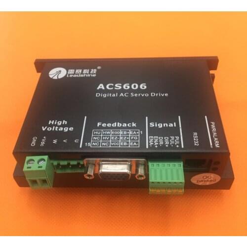 Printer parts Leadshine ACS606 AC Motor Driver DC Brushless Servo Motors ACS 606 For Solvent Digital Printer Allwin Crystaljet