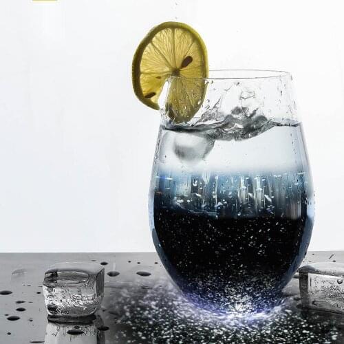 1pcs 580ml Starry Sky Wine Beer Whiskey Glass Cup Milkshake Fruit Breakfast Home Restaurant Mug Valentines Day Present