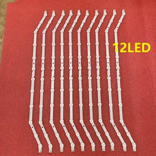 10pcs/lot 12LED LED Backlight strip For Samsung UE32H5303 UE32EH5000 D3GE-320SM1-R2 LM41-00001S BN96-28763A 35204A 34193A 33972A