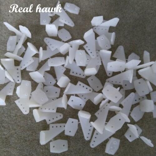 100 Sets/lot Pin Horns 18x26 4hole L18xW13xH26 without screw RC Airplanes Parts Electric Planes Foam Aeromodell free shipping