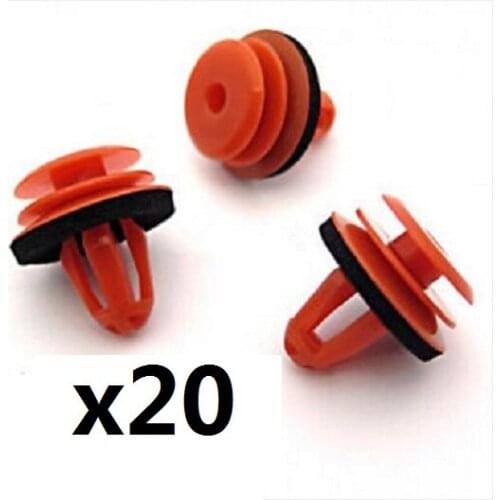 20x For BMW Front & Rear Door Card Panel Trim Clips, 3-Series E90, E91, E92, E93