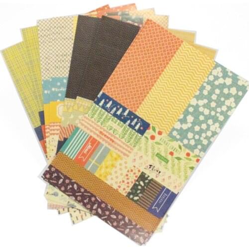 8 Sheets/lot Romance Forest Story Paper Stickers Craft Decorative Sticker for Party DIY Handmade Wedding Decoration Gift