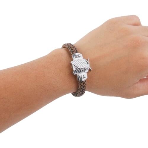 Attack On Bracelet Shingeki No Kyojin Cosplay Bracelets