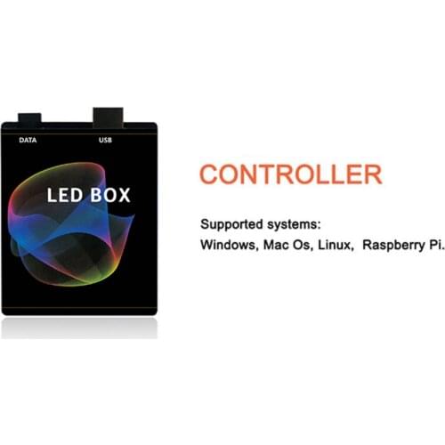 DC 5V Ambibox Ambient Light Box For WS2812B SK6812 USB RGB Dream Color LED Strip Tape Computer Monitor PC Screen Backlights New