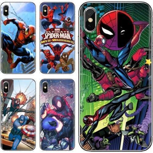 3-Ultimate-C-Spider-Man-Season Phone Cases For Xiaomi poco X3 nfc F2 Pro M3 Mi 5X 6X Max Mix 1 2 2S 3 Mi5 Mi6 Mi3 Mi4