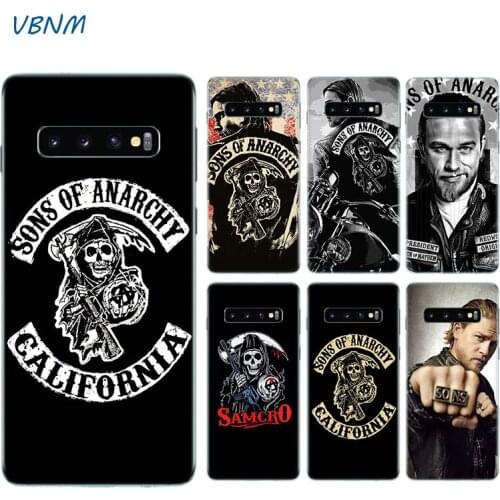 Hot TV Sons of Anarchy Case For Samsung Galaxy S20+ S20 S10 S9 S8 Plus S10E S6 S7 Edge Note 20 Ultra 8 9 10 Pro Cover