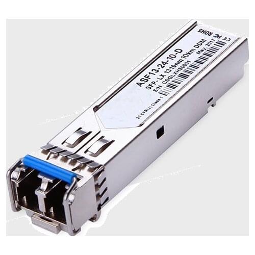 Gigabit single-mode optical module dual-fiber module compatible with Cisco H3C Huawei SFP-GE-LX-SM1310-A transmission 10 km,1.25