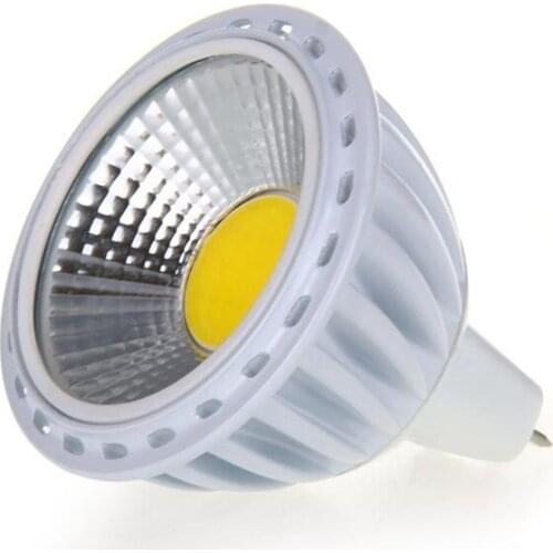 GU5,3 / MR16 6W COB LED lamp spot light bulb light bulb 420LM 60° 3000K Warm White DC 12V