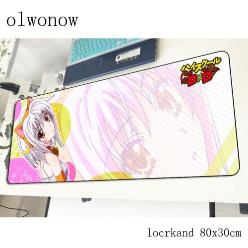 High school dxd mousepad gamer HD print 800x300x3mm gaming mouse pad cheapest notebook accessories laptop padmouse ergonomic mat