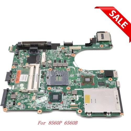NOKOTION 646967-001 laptop motherboard for HP EliteBook 8560P 6560B HD 6470M Mainboard Full WORKS