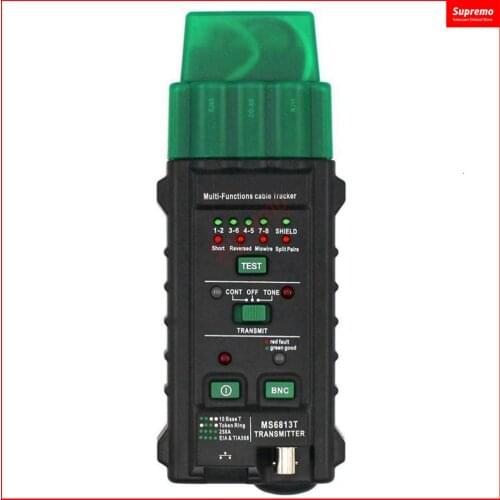 MS6813 Cable Tracking Finder Telephone Wire Tracker Tracer Toner Network Cable Tester Detector Line Finder