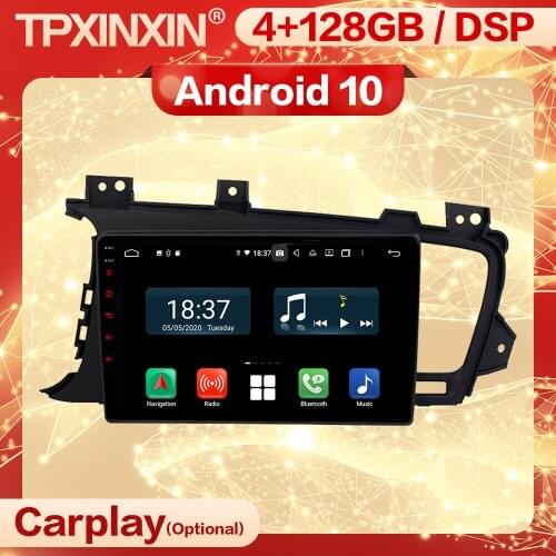 4+128G Carplay 2 Din Android 10 Screen Multimedia Stereo Receiver For KIA K5 Optima 2015 Auto Video Radio Audio Player Head Unit