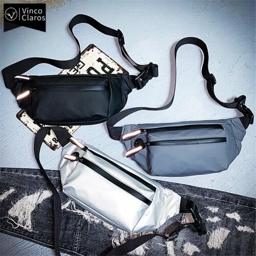 Men Simple Chest Bags Lightweight Sports Waist Bag Unisex Running Bag Fanny Pack Pocket Wallet Belt Pouch Sling Bags for Men