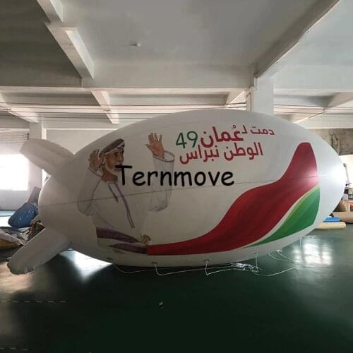 Inflatable advertising airship inflatable Zeppelin pvc hellium blimp, air shape, hellium balloon, PVC blimp, pomotion displayer