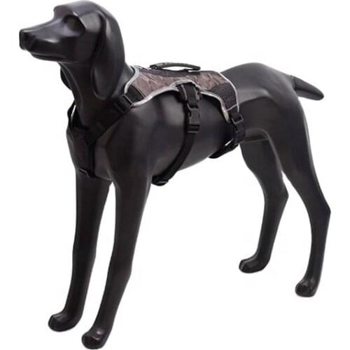 Neoprene neck adjustable OEM pattern soft mesh dog accessories pet dog strap custom pet supplies