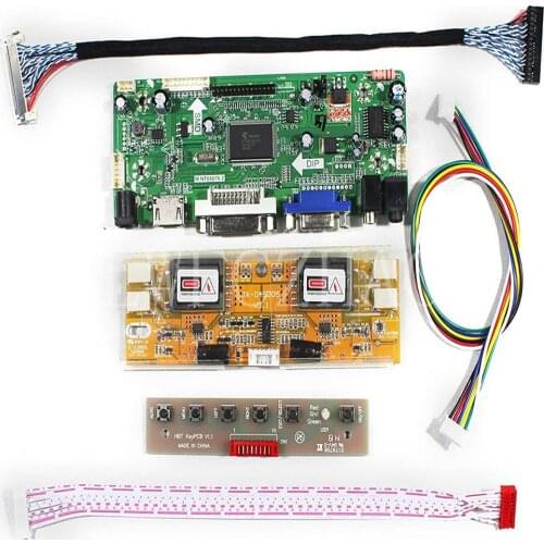 New 21.5inch CLAA215FA01 CLAA215FA01A/V2 Monitor Kit HDMI+VGA+DVI LCD LED Screen 1920X1080 30Pins Controller Driver Board